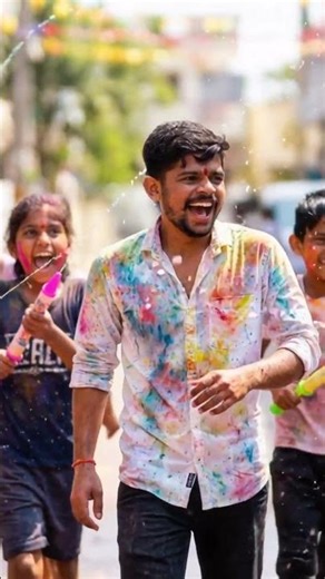 ఆనందాల హేల రంగుల కేళి 🎨 | Telugu Holi Status 2026 #dj #holi