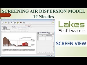 86 || Screening Air Dispersion Model:SCREEN3: SCREEN View: Niceties
