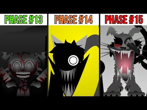 Phase 13 VS Phase 14 VS Phase 15 in Incredibox Sprunki