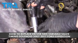 How To Replace Driver Side Variable Valve Timing Solenoid 2007-17 Ford Expedition