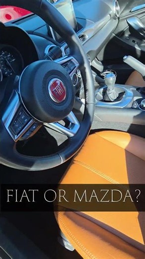 Italian Miata With a Turbo — Good Idea? 🇮🇹 #fiat #mazda