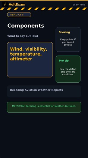 METAR and TAF Decoding — Aviation Weather Reports #FAA107