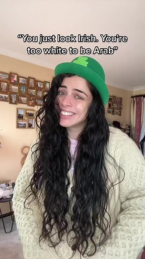 Proudly half #irish and half #arab but stop this st3reotype, aplease 🙏🏼😅 #celticarab #middleeastern #culture | Bernadette Kirwan