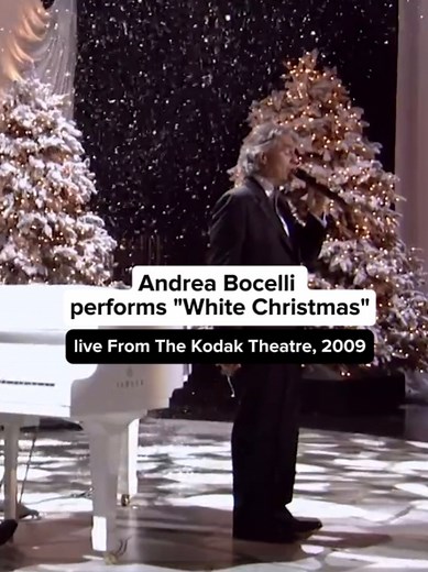 Experience the Magic of Andrea Bocelli's White Christmas
