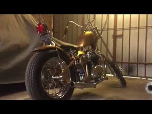 Bsa a65 1967 old school chopper