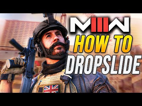 NEW SLIDING DROPSHOT MOVEMENT TUTORIAL - Modern Warfare 3 Movement Guide (MW3 Instant Dropshot)