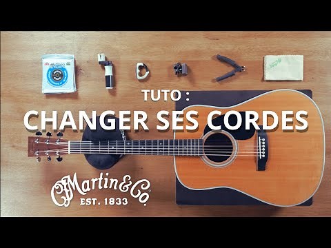 TUTORIAL: Changing your guitar strings with "Martin&Co" - The musician's black box