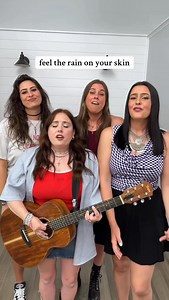 FEEL THE RAIN ON YOUR SKINNNNN We have always LOVED unwritten! What should we sing next?! #singing #singer #cimorelli #cover #unwritten | Cimorelli