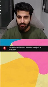 How to build logic✅ #programing #javascript #mern #webdevelopment