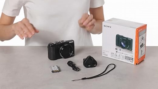 Sony DSC-HX60 Digitalkamera (20,4 Megapixel, 30-fach opt. Zoom, 7,5 cm (3 Zoll) LCD-Display, Exmor R CMOS Sensor, NFC/WiFi) schwarz