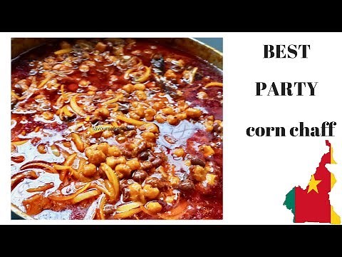 HOW TO MAKE PARTY CORN CHAFF