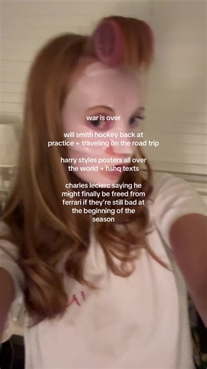 a great day for fangirls everywhere 🫶 #willsmithhockey #sanjosesharks #harrystyles #webelongtogether #charlesleclerc
