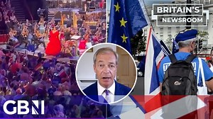 25K views · 944 reactions | 'The whole thing was rude, insulting, inappropriate but I'm afraid we do have a small group of people in this country who hate the country, hate it's flag, hate it's history.' Nigel Farage reacts to hundreds of European Union flags being flown at the Proms.  Freeview 236, Sky 512, Virgin 604  GB News on YouTube https://bit.ly/3vAYaw0 | GB News | Facebook
