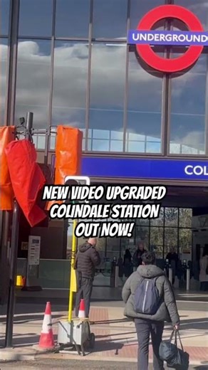 COLINDALE STATION UPGRADED 2026! #london #londonvlog #colindale #tfl #transportforlondon