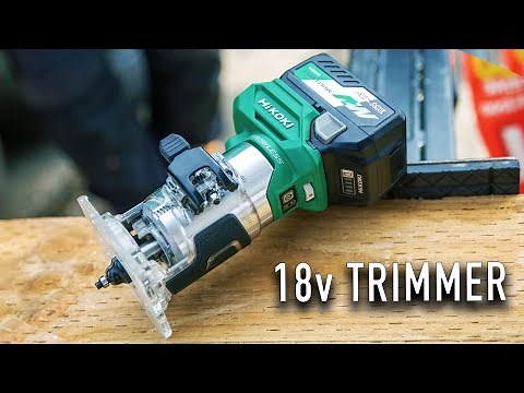 First look!! NEW 18v Brushless Trimmer from Hikoki (M1808DA(H4Z))