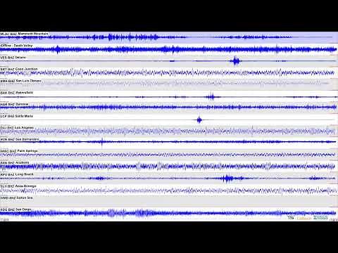 SCSN Live Seismograms Feed