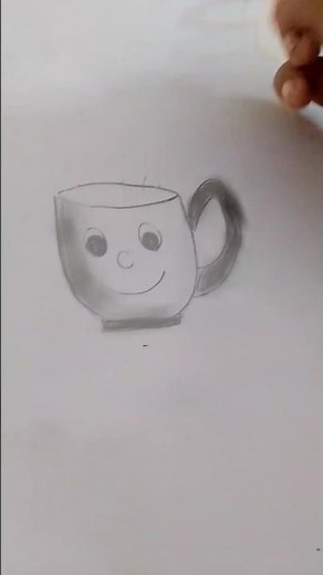 how to draw cup of tea ☕#viral #trending #art #drawing #ytshorts