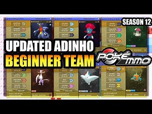 I'VE UPDATED THE BEGINNER TEAM For Season 12! PokeMMO Teambuilding
