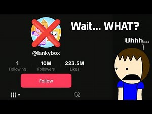 A Roblox Youtuber Got Banned!?!? [LankyBox Got Banned off Of TikTok Explained]