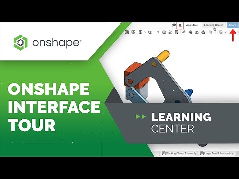 Onshape Interface Tour | Introduction to Parametric Feature-Based CAD