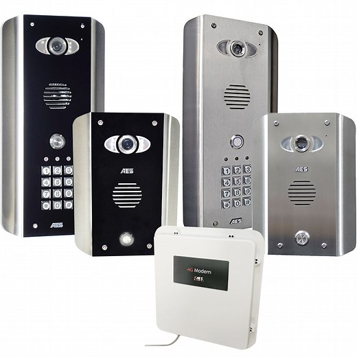 AES Praetorian Guard 4G Series Wireless Video Intercom System - EasyGates.co.uk