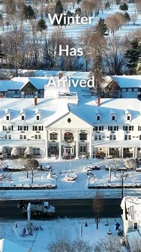 Winter Has Arrived in North Conway ❄️