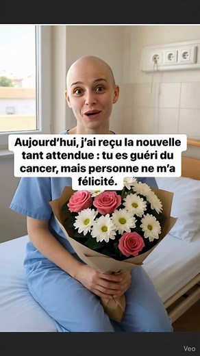 211K views · 19K reactions | Elle a passé des nuits entières à pleurer en silence, à compter les jours de chimio en espérant un miracle. Aujourd’hui, le mot “guéri” a enfin été prononcé… mais personne n’est venu fêter sa victoire. Si tu lis ceci, félicite-la : elle vient de gagner la bataille de sa vie. #fblifestyle | Recettes Inspirées | Facebook