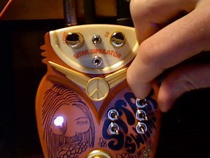 Circuit bent Danelectro Sitar Swami