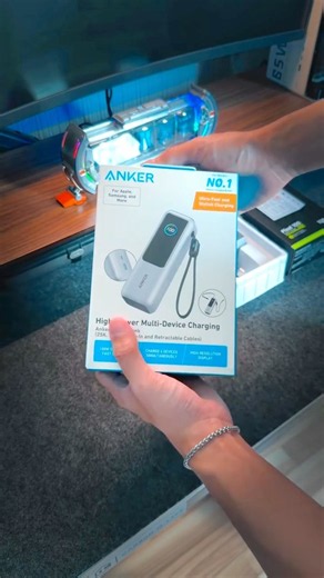 Anker Laptop power bank. The most powerful power bank for laptop in my choice. #anker