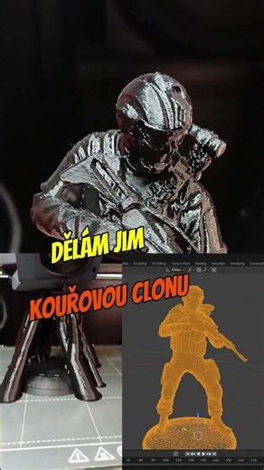 POLOŽÍM I ŽIVOT, Prusa MK4S | 3D tisk #3dprinting #batllefield6 #3dprinted #prusamk4 #3dmodeling