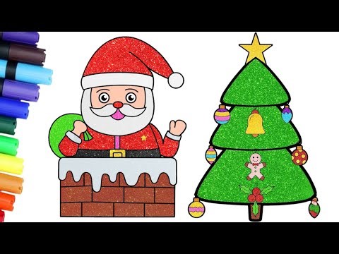 How to Draw Santa Claus And More🎅| Fun Christmas Drawings | HooplaKidz How To