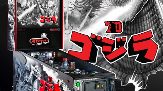 Godzilla 70th Anniversary Edition Pinball Machine Unveiled