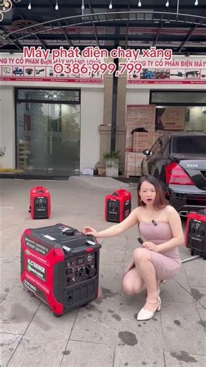 Tomikama HLC 7800 gasoline generator, remote control. Tel: 0386,999,799