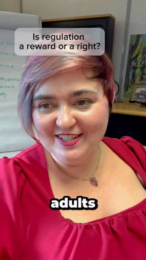 Sensory processing 4 Regulation; reward or right? Ever walked past a classroom and seen a child who just kicked off in class doing colouring or eating toast? Perhaps it felt like they were being rewarded for bad behaviour. Nothing could be further from the trust. Here’s why. Want to know more? Join my online workshop. Link in bio https://neuroteachers.com/product/neurodiversity-behaviour-support-workshop-2/ #neurodivergent #behaviour #inclusion #sensory #teachersofinstagram | Neuroteachers