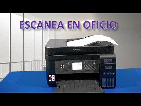 Epson L6270 How to scan legal-size documents step by step