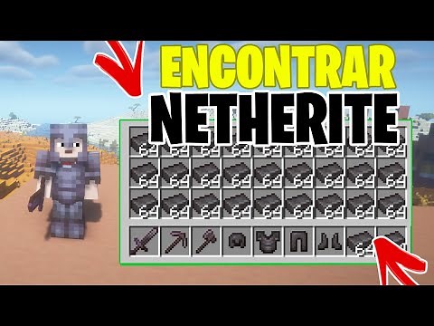✅COMO ENCONTRAR NETHERITE🧱 EN MINECRAFT 1.21👈: LA MEJOR CAPA 🚀 BEDROCK Y JAVA