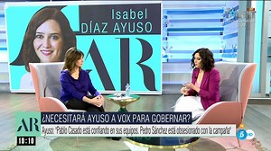 203K views · 11K reactions | "Al candidato del PSOE solo le falta venirse al PP, porque ahora, de repente, todo el programa del Partido Popular, que ha estado criticando durante año y medio en la Asamblea, le gusta". "El Zendal se concibió para ser un hospital de hospitales, está sirviendo para descongestionar a los todos demás y ha sanado a más de 4000 personas".  Isabel Díaz Ayuso en El Programa de Ana Rosa | Partido Popular | Facebook