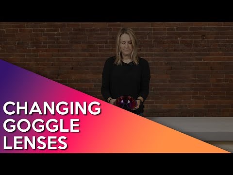How to Change Your Anon, Smith and Giro Goggle Lenses