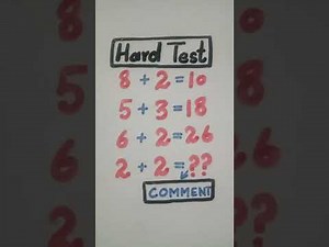 maths hard riddle for Pro-intelligents.