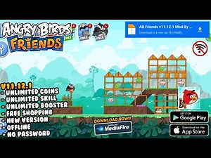 Angry Birds Friends Mod Apk v11.12.1 Terbaru 2023 - Unlimited Booster & Coins | No Password