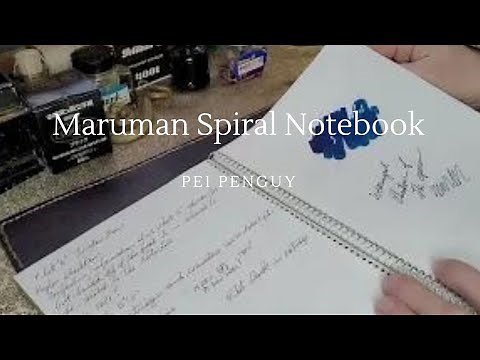 Maruman A5 Spiral Notebook