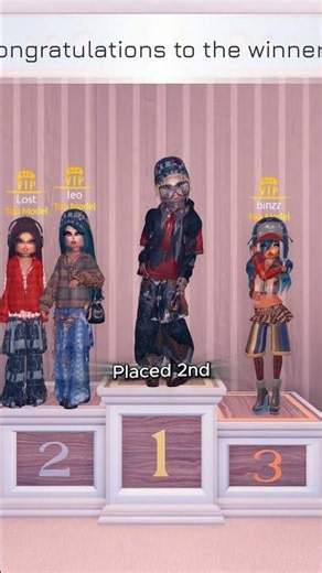 What we placed in a server full of Top Models #dresstoimpressroblox #dresstoimpress #roblox