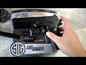 Airgun - Sig Sauer P250 Co2 4,5mm - E&G Comércio