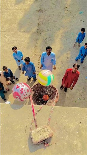 Ball Toss Accuracy Challenge Game – One Miss Ends the Game#shorts #ytshorts