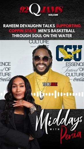 Raheem DeVaughn Talks Supporting Coppin State Through Soul on the Water
