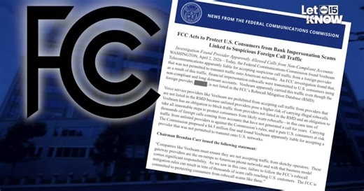 Let ABC15 Know: FCC acts to protect consumers from bank impersonation scams