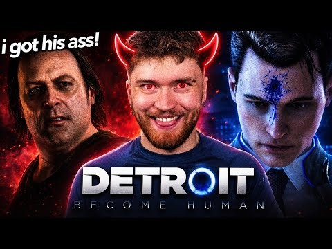 Replaying Chapters & Choosing CHAOS!! | Detroit Become Human Playthrough