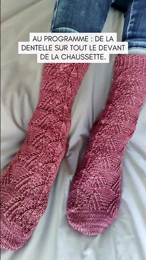 Nouveau patron de chaussettes au tricot : Trigonometry socks 🔺🧦