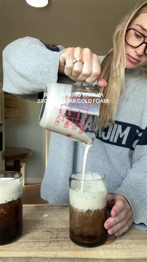 Vanilla Brown Sugar Cold Foam Recipe