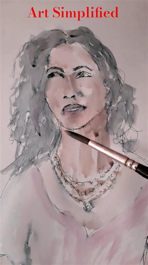 Beautiful face How to draw easy (Lesson-11) 2026 #creative #art #sketch #artclass #portrait #paintin